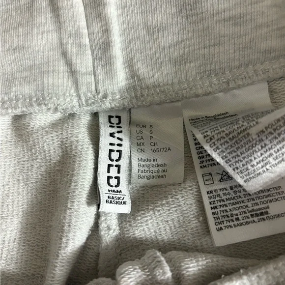 H&M Kids Light Gray Sweatpants - Picture 3 of 5